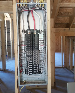 Electrical Image Electrician in Newnan, GA replacing an electrical panel