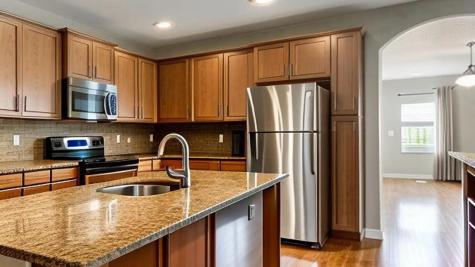 Kitchen remodel electrical work in Newnan, GA