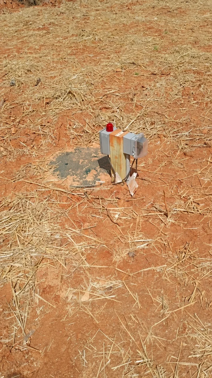 Septic pump alarm installed by Shocking Electric Solutions